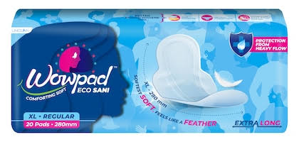 Wow Pad Eco Saini XL Regular 20 Pads