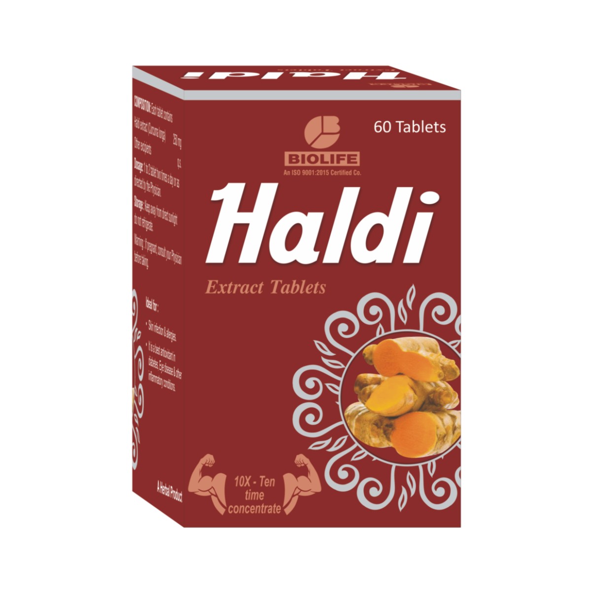 Haldi Extract 60 Tab.